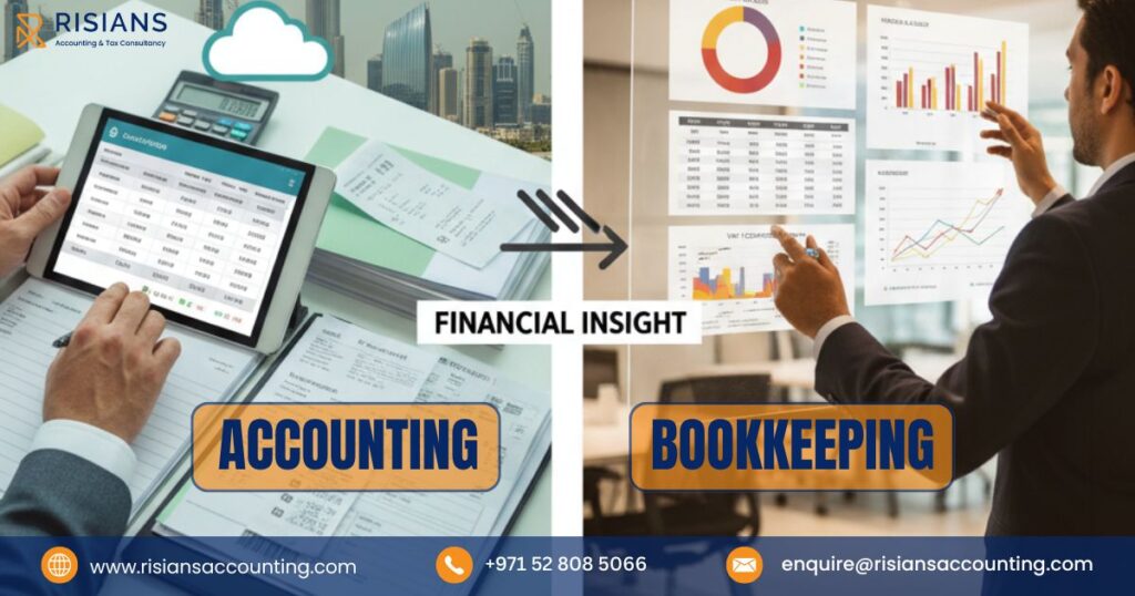 Differences Between Bookkeeping and Accounting