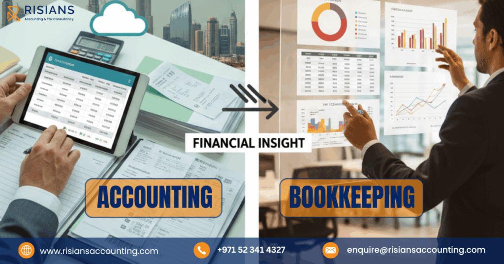 Differences Between Bookkeeping and Accounting