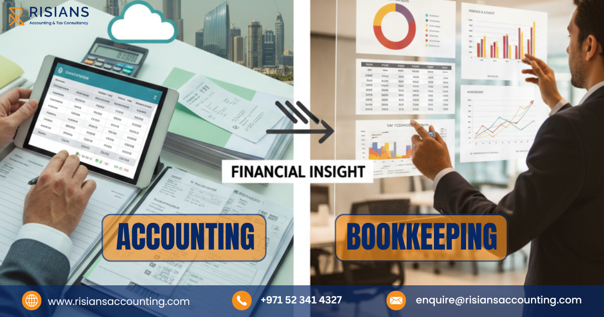 Differences Between Bookkeeping and Accounting
