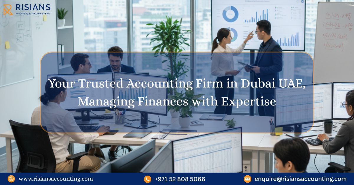 Why Hire an Accounting Firm in Dubai – Professionals working together on business finances
